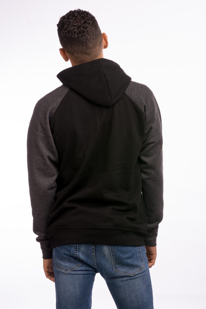 Contrast Pullover Hoodie