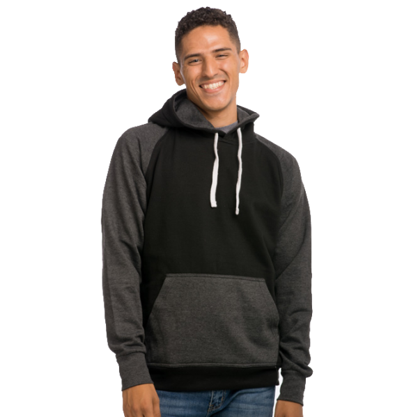 Contrast Pullover Hoodie